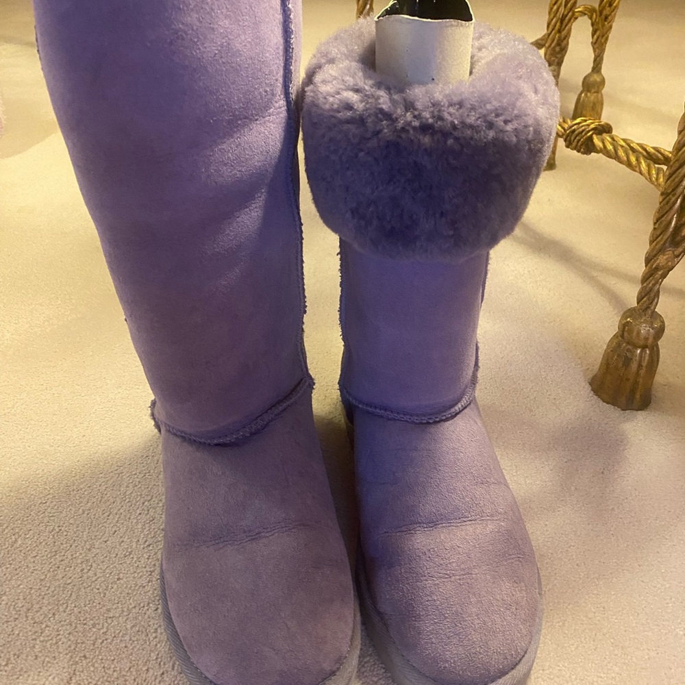 Lavender Tall Uggs Size 9